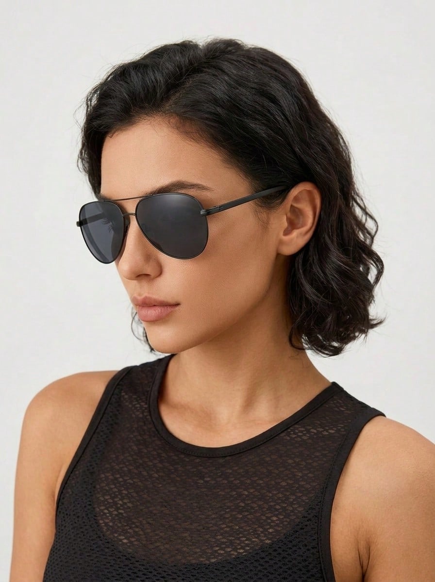 Nike Women Fashion Glasses - 黑色 - 查看 1