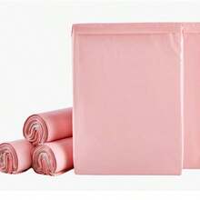 100pcs Pink Courier Packaging Bags, Logistics Packaging Bags, Sanitary ...