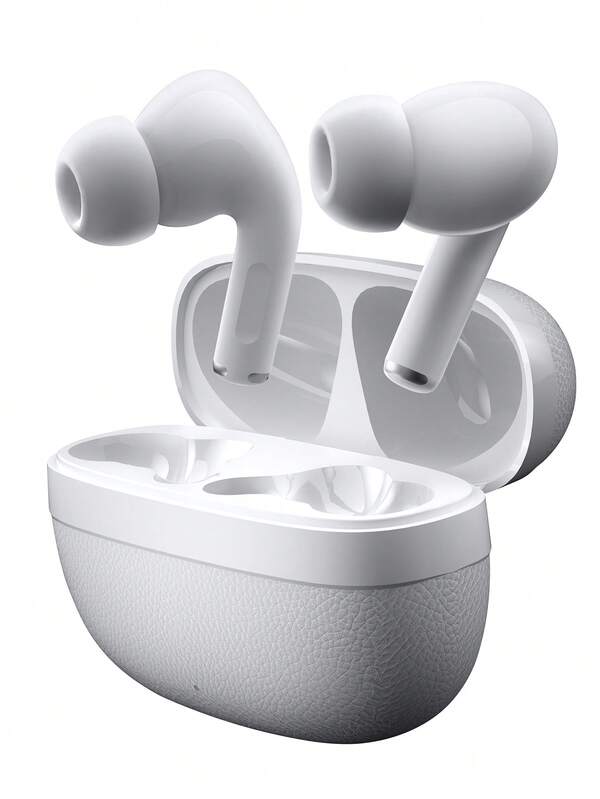 Tai nghe không dây True Wireless - Tương thích với thiết bị Apple và Android, tích hợp micro, chống mồ hôi, thời gian phát nhạc lên đến 24 giờ - Màu trắng, Tai nghe > Không dây, Tai nghe không dây True Wireless, Tai nghe