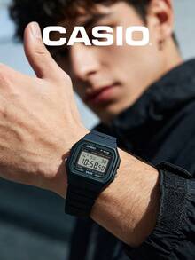 Casio 卡西欧多功能石英表：操作流畅，适合日常、通勤、商务和约会等场合，时尚简约 F-91W-3，办公通勤必备 - 均碼 - 查看 5