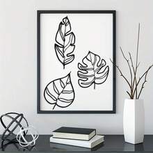 3 piezas, Decoración de Pared Animula de Tres Hojas, Arte para Colgar en la Pared, Decoración de Habitaciones, Decoración del Hogar, Decoración Festiva, Decoración para Eventos - TY3147-02 - Ver 6