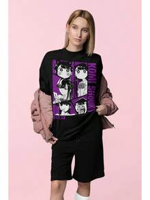 Women T-Shirts - Black - View 1
