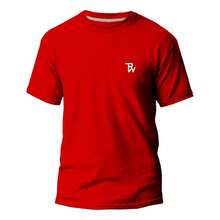 Men's Basic Slim Fit T-Shirt 100% Cotton BV - Red - View 2