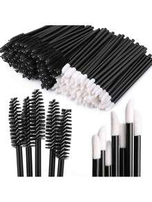 Eyelash Brush And Lip Brush, 100pcs Professional Makeup Brush For Women,Brush Set,Makeup Brush Kit,Make Up Brush Set,Make Up Set Complete,Makeup Brush Set,Complete Makeup Kit,Brush Kit,Brushes Makeup Set,Makeup Gift Set,Giveaways,Professional Makeup Brushes,Complete Makeup Set - Black - View 7