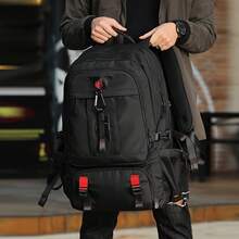 80L Multi-Function Backpack, Extra Large Capacity Men's Backpack, Travel Backpack, Casual Sports Style, Outdoor Luggage Bag, Hiking Bag,Y2k,Travel Bag - Multicolor - View 10