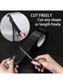 1pc Matte PVC Fender Flare Protector, Anti-Scratch & Anti-Collision Protective Strip For Car Front Fender - A - View 5