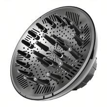 1pc Universal Hair Dryer Diffuser Attachment, Fits 1.4-2.6 Inch Hair Dryers, Suitable For Curly, Thick, Long Hair Women, Black - Black - View 4