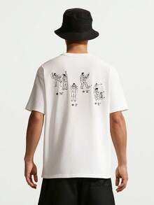Nike Sportswear Men's Short Sleeve Graphic T-Shirt IV2641-133 - White - View 2