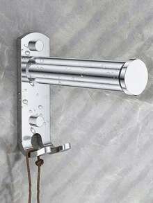 Extendable Adjustable Clothes Rack, Clothing Storage Rod, 19-29.6cm/7.48-11.65in, Bath Towel Rack, Towel Rack, Drill-Free Wall-Mounted Storage Rack, Extendable Jewelry Rack, Hanging Clothes Storage, Space-Saving - Multicolor - View 6