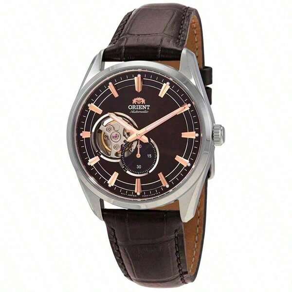 Men's Mechanical Wristwatch, Classic Series RA-AR0005Y10B, Dark Brown Dial, Stainless Steel Material, Suitable For Business And Daily Wear