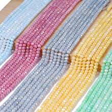 Aproximadamente 41 piezas de cuentas de vidrio rondelle de 6mm de colores variados, materiales para hacer joyas DIY para collares, pulseras, aretes - Cuentas de porcelana teñidas con agua con forma de coche para hacer tú mismo - Ver 5