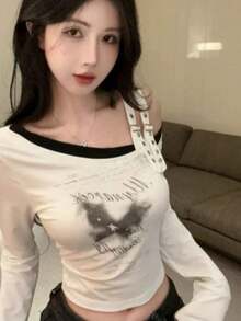 Women Tops - White - View 7