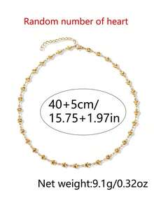 Nooxian Minimalist Chain Necklace - Yellow Gold 5 - View 9