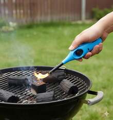 1 encendedor de cocina multiusos con un tubo de metal y una carcasa de plástico Diseño ergonómico - Multicolor - Ver 3