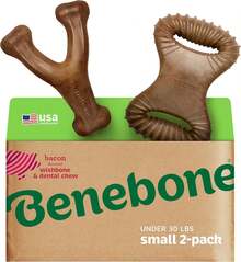 Benebone Medium 4-Pack Dog Toys Aggressive Chewers – Durable Dog, Made In USA – Dog Toys Medium Dogs Under 60 Lbs 6ODE - Limited Edition 4 Pack - View 11