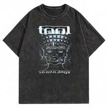 Retro 100% Cotton T-Shirt For Men And Mature Women, Harajuku Style, Short Sleeve, With The Phrase 'I Am Fernando Alonso' - 黑色 24 - 查看 6