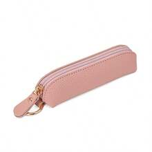 Mini Coin Purse With Lipstick Holder, Cute Japanese INS Style Zippered PU Small Wallet, Bag Charm Accessory For Women - Multicolor - View 14