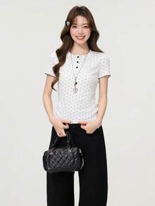 Women Tops - White - View 8