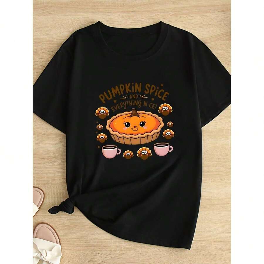 Women T-Shirts - Black - View 1
