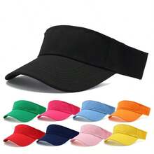 1pc Unisex Spring/Summer Woolen Open Top Baseball Cap Sun Protection Hat Baseball Cap - Multicolor - View 1
