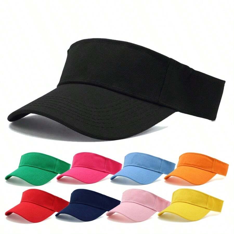 1pc Unisex Spring/Summer Woolen Open Top Baseball Cap Sun Protection Hat Baseball Cap - Multicolor - View 1