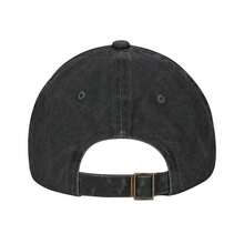 ARIRANG Classic Washed Denim Adjustable Baseball Hat, Unisex Retro Cap. Soft, Breathable, Lightweight For Daily, Sports & Outdoor All Year Round. - 黑色 - 查看 3