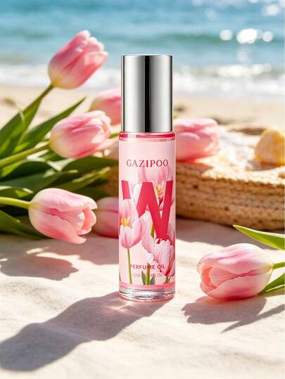 Women's Rollerball Perfume Oil, Elegant Tulip Floral Scent Portable Compact All Day Fragrance For Daily Life Party Dating 10ML