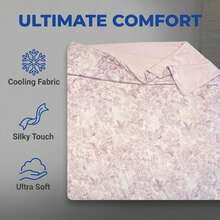 1pc Digital Printing Cooling Quilt - High-End Luxurious Super Soft Cooling Summer Quilt, Lightweight And Suitable For All Seasons, Featuring Modern Fresh Floral Patterns, 100% Polyester, Machine Washable, Suitable For Single/Double Bed, Hotel, Camping And Home Decor, Hotel-Level Luxury Bedding | Modern Quilting Design | - Dusty Pink - View 4