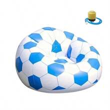 Modern Foldable Inflatable Slouchy Sofa Single Comfortable Sofa Bed Suitable For Various Room Types - Football Sofa - View 15