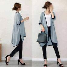 Women Trench Coats - Khaki - View 8