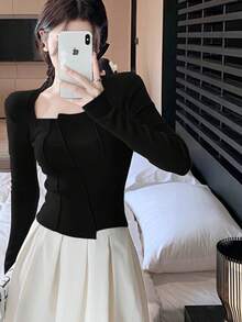 Women Tops - Apricot - View 2