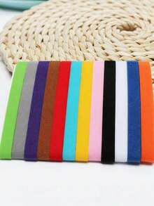 12pcs Newborn Pet Identification Bands, Puppy Kitten Marking Neck Collars, Pet ID Rings, Dog Cat Hook And Loop Identification Collars, Kitten Puppy Classification Identification Bands, Puppy Accessories, Pet Supplies - Multicolor - View 2