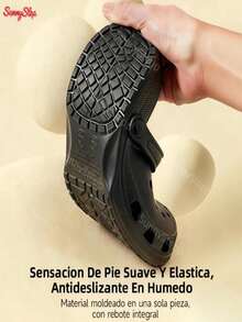 Men Clogs - Black - View 4