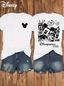 Licensed, Disney Cotton T-Shirt - 白色 - 查看 6