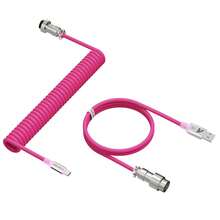 ATTACK SHARK C01 ULTRA RGB Coiled Cable USB-C To A Spiral Gaming Cable For Mechanical Keyboard - View 10