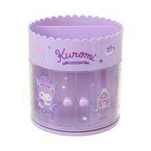 Miniso Sanrio Characters Colorful Afternoon Tea Double Door Rotating Box Cinnamoroll&Hello Kitty&My Melody&Kuromi, Sturdy Material Smooth Rotation, Double Door Storage, Creative Desktop Decor (1 PC) - Multicolor - View 9