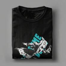 Umamusume Pretty Derby Mejiro McQueens T-Shirt Summer Cotton T Shirts Men Trending Print Tshirt Short Sleeve Y2K Retro Top Tees - 黑色 - 查看 5