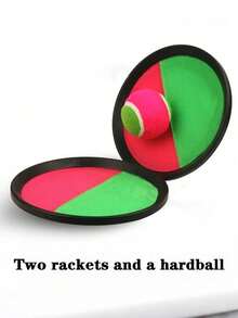 3pcs/1PC Toss And Catch Game Set Outdoor Sports Ball Toy Indoor Beach Pool Yard Games Family Fun Activity Soft Playground Game For Kids Adults - Sticky Ball - View 9