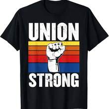 Union Strong Labor Day Shirt For Women Men Party T - 款式 - 查看 1