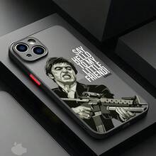 Funda Clásica para Teléfono con Diseño de la Película S- para iPhone 17 16 15 11 12 14 13 Pro Max Mini X XS XR 7 Plus 16E, Antigolpes, Acabado Mate - -1 - Ver 8