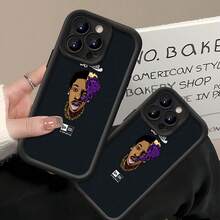 Funda para teléfono inspirada en , compatible con fundas para Samsung, Apple, VIVO, OPPO, , ,  y Honor. Fabricada en TPU, ofrece protección contra golpes y caídas. Un regalo ideal para amigos y familiares. - Negro - Ver 2