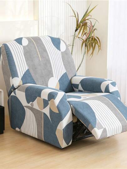 4/6/8 cái Vỏ bọc ghế dài in họa tiết - Phù hợp cho tất cả các mùa - Vỏ bọc ghế dài cho văn phòng, phòng khách, trang trí nhà cửa - Vỏ bọc sofa có thể giặt được