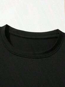 Men's T-Shirt With Snake 24 Graphic Print, Short Sleeve, Crew Neck, Regular Fit, Ideal For Summer Holidays And Leisure Wear, 220g Comfortable T-Shirt. - 黑色 - 查看 3