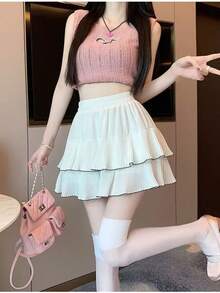Women Skirts - White - View 6