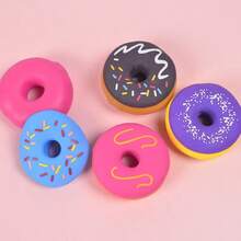 Đồ chơi bánh donut mềm dẻo, đồ chơi bóp giảm căng thẳng có độ đàn hồi chậm, đồ chơi giảm căng thẳng sáng tạo của Hàn Quốc, đồ chơi mô phỏng món tráng miệng phương Tây chân thực, quà tặng sinh nhật/ngày lễ. - Nhiều màu - Xem 7