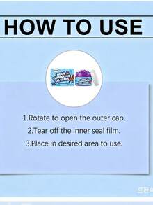 Pet Odor Eliminating Gel Beads, Daily Use Cat Litter & Dog Potty Deodorizer, Indoor Cleaning Fragrance Beads - 1pc - View 6