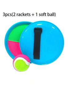 3pcs/1PC Toss And Catch Game Set Outdoor Sports Ball Toy Indoor Beach Pool Yard Games Family Fun Activity Soft Playground Game For Kids Adults - Sticky Ball - View 10