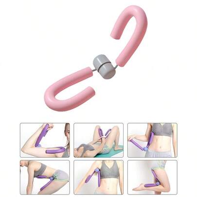 Entrenador fitness doméstico multifuncional mejorado, herramienta doble para brazos e muslos internos. Ligero y compacto para tonificar todo el cuerpo, ayuda a estilizar piernas, reafirmar brazos y definir líneas corporales. Fácil de usar para entrenamientos diarios en interiores, perfecto para principiantes y amantes del ejercicio que buscan tonificar músculos y moldear su figura cómodamente en casa