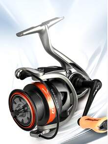HASIDA MS-X Carrete Giratorio Dominador para Todas las Aguas Ligero 154G Perfecto para Principiantes Carrete de Pesca Oficial Auténtico - Naranja - Ver 7