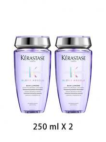 Kérastase [Bundle] Blond Absolu Bain Ultra-Violet Purple Shampoo 250 Ml X 2 - Absolute Blonde - View 2
